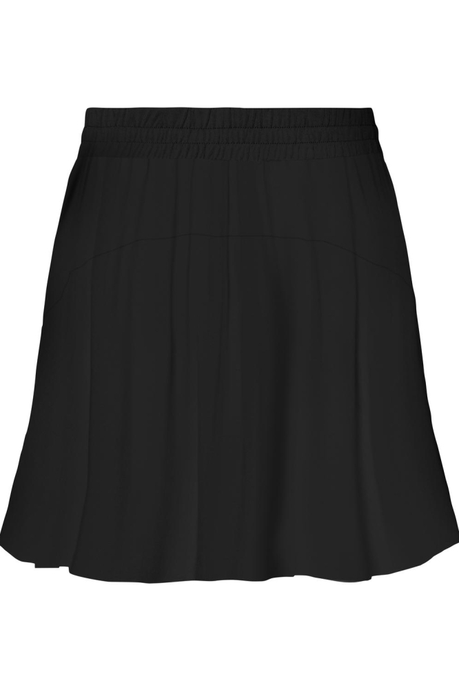 Only zwarte dames korte broek | Achteraanzicht