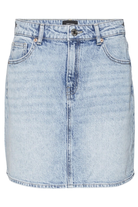 Vero Moda blauwe dames rok | Vooraanzicht