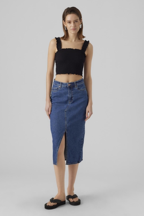 Vero Moda blauwe dames rok | Model