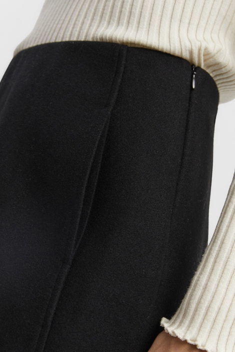 Vero Moda zwarte dames rok | Close up