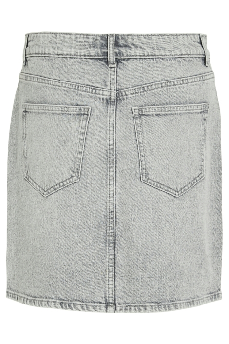 Vila grijze dames rok | Achteraanzicht