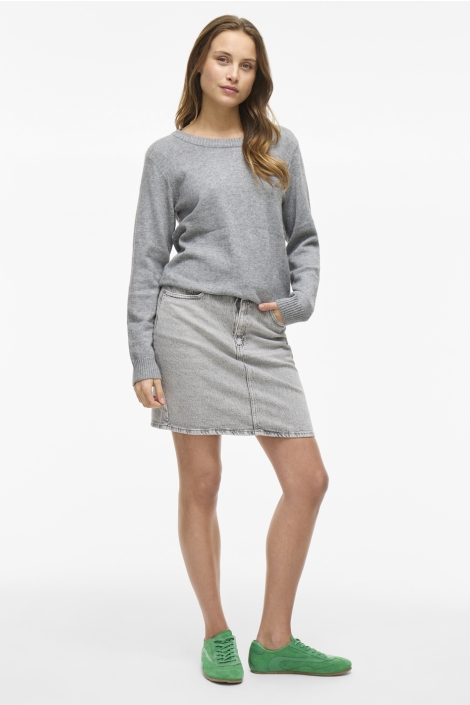 Vila grijze dames rok | 