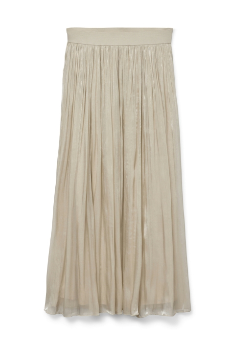 Vero Moda beige dames rok | Vooraanzicht