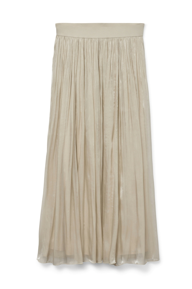 Vero Moda beige dames rok | Vooraanzicht
