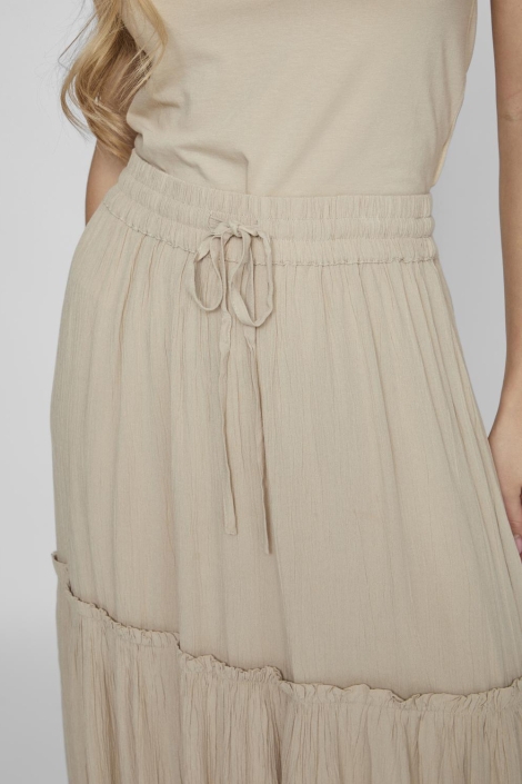 Vila beige dames rok | Unique Selling Point
