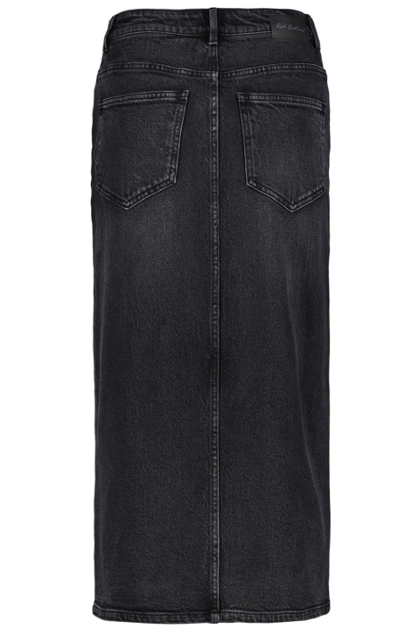 Red Button zwarte dames rok | Achteraanzicht