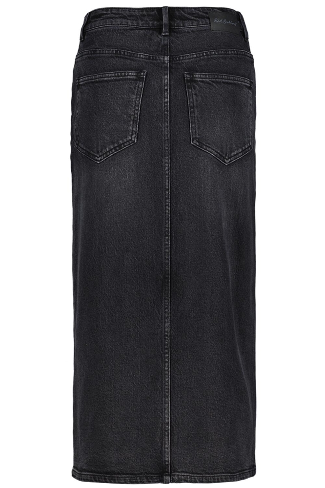 Red Button zwarte dames rok | Achteraanzicht