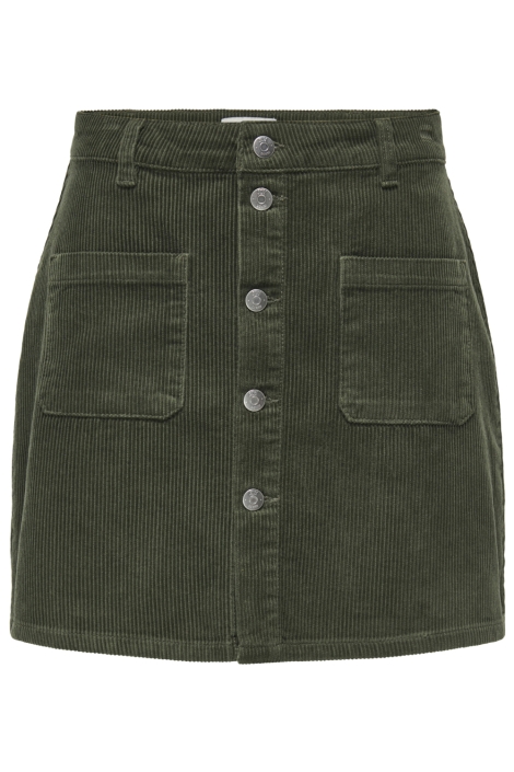 Jacqueline de Yong groene dames rok | Vooraanzicht