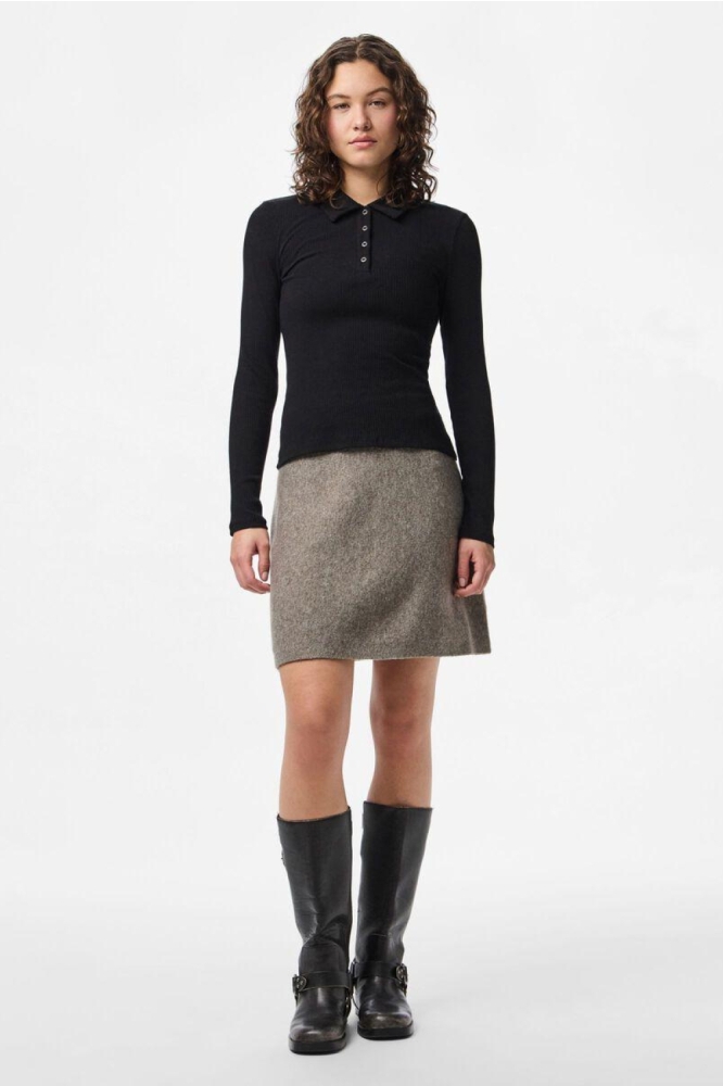 Pieces bruine dames rok | Model