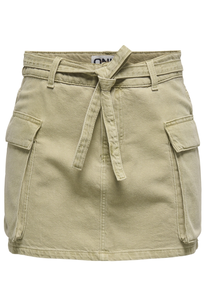 Only groene dames rok | Vooraanzicht