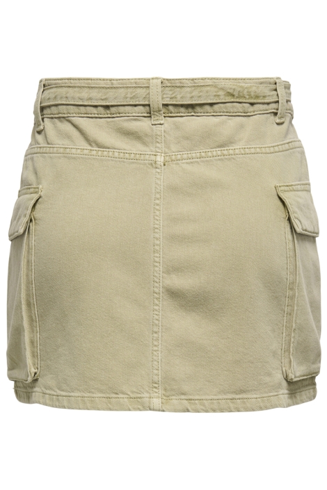 Only groene dames rok | Achteraanzicht