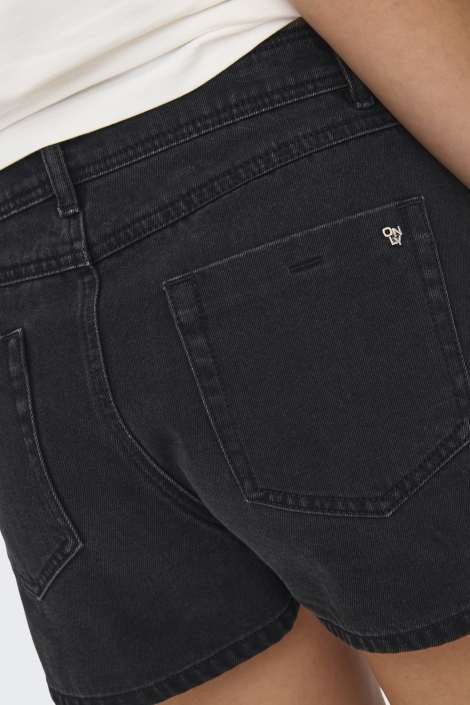 Only zwarte dames korte broek | Close up