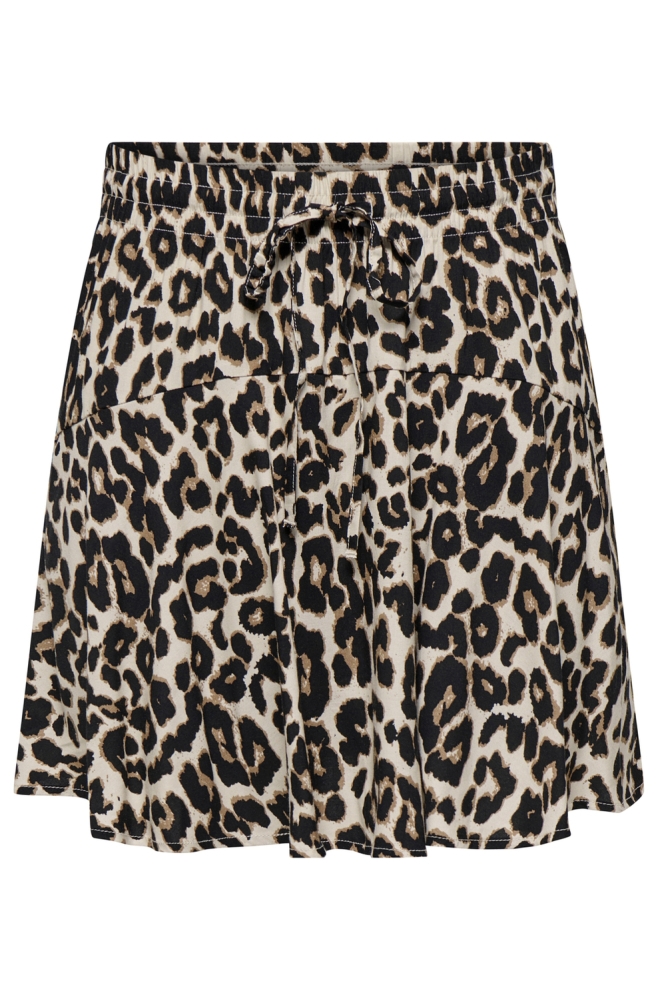 Only beige dames korte broek | Vooraanzicht