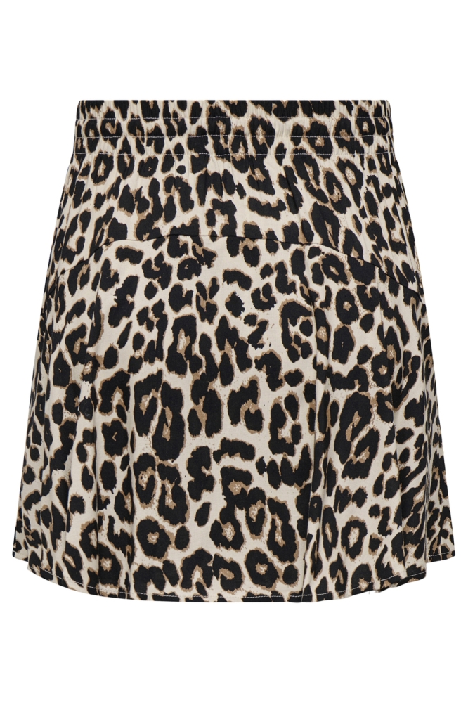 Only beige dames korte broek | Achteraanzicht