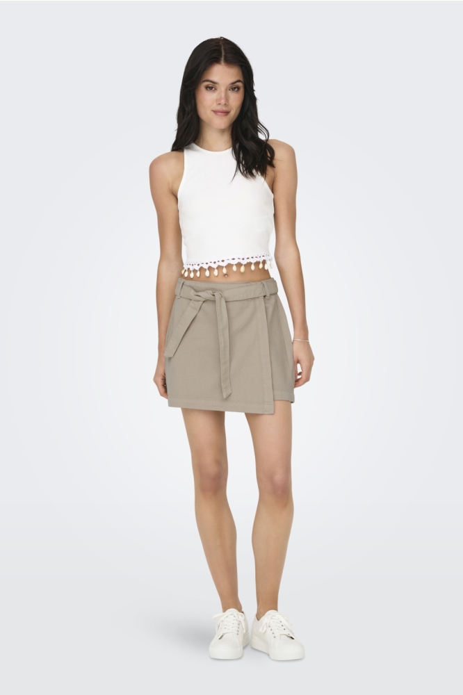 Only taupe dames rok | Model