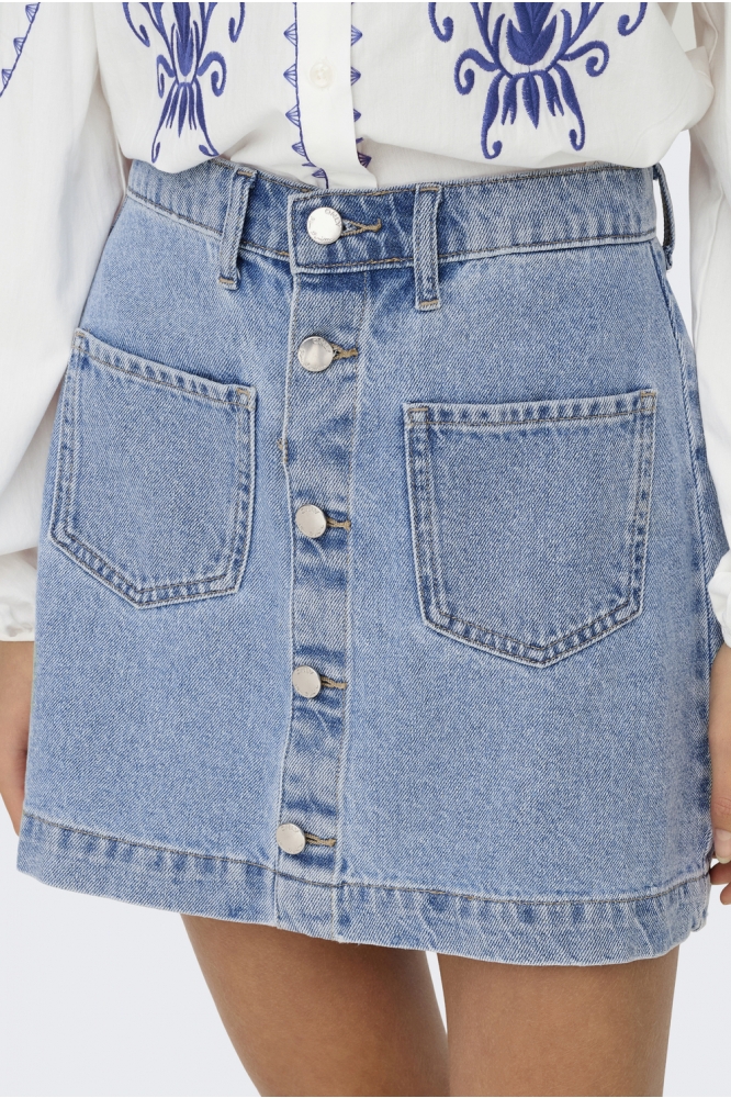 Only blauwe dames rok | Close up