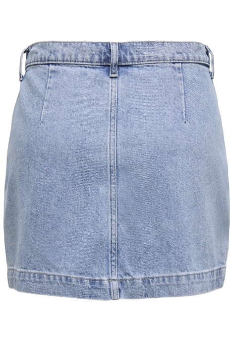 Only blauwe dames rok | Achteraanzicht