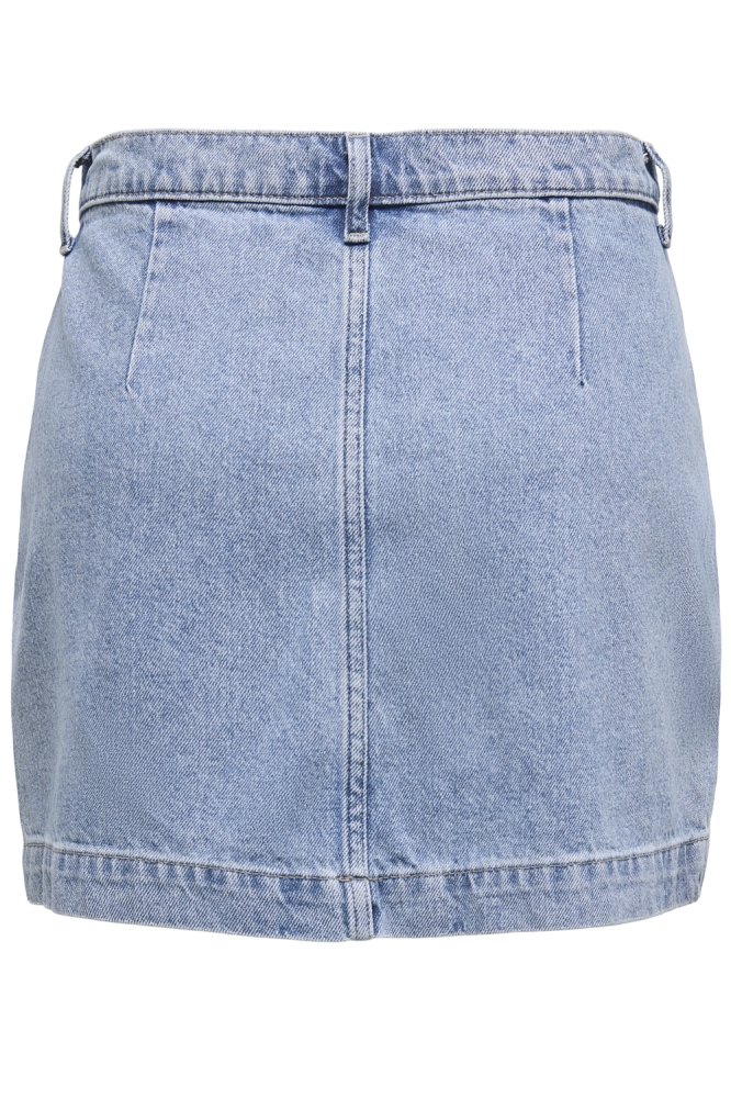 Only blauwe dames rok | Achteraanzicht