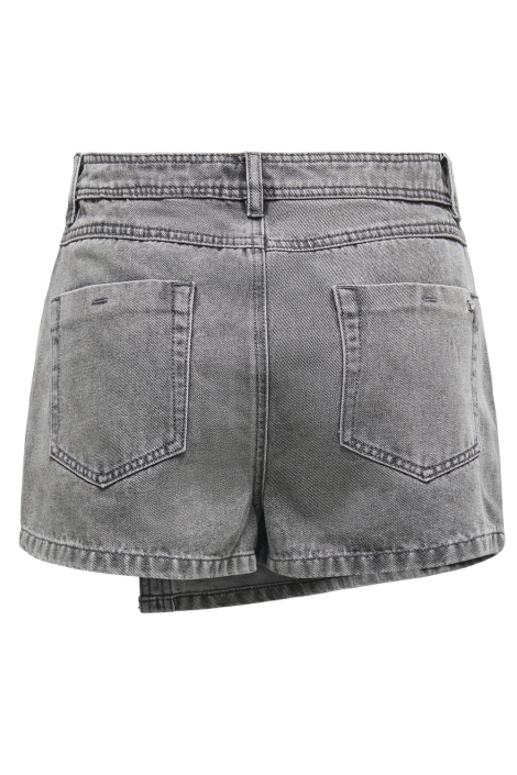 Only grijze dames korte broek | Achteraanzicht