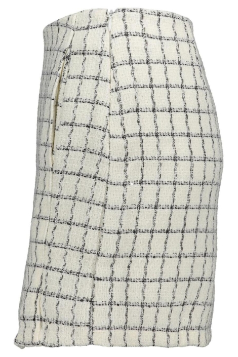 Vero Moda witte dames rok | Zijaanzicht