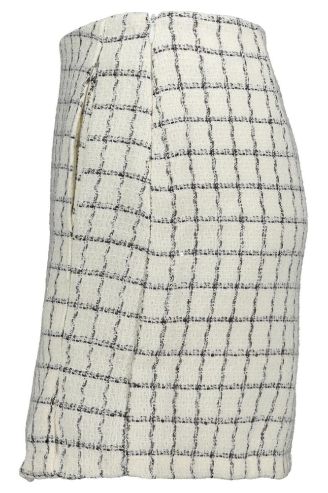 Vero Moda witte dames rok | Zijaanzicht
