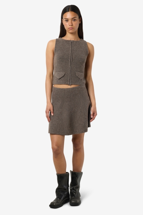 Noisy may bruine dames rok | Model