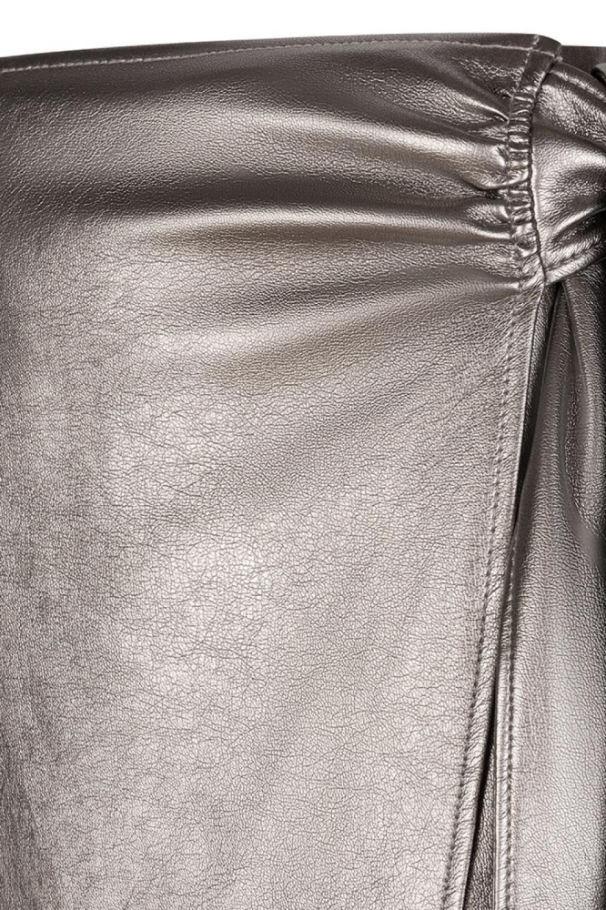EsQualo zilveren dames rok | Close up