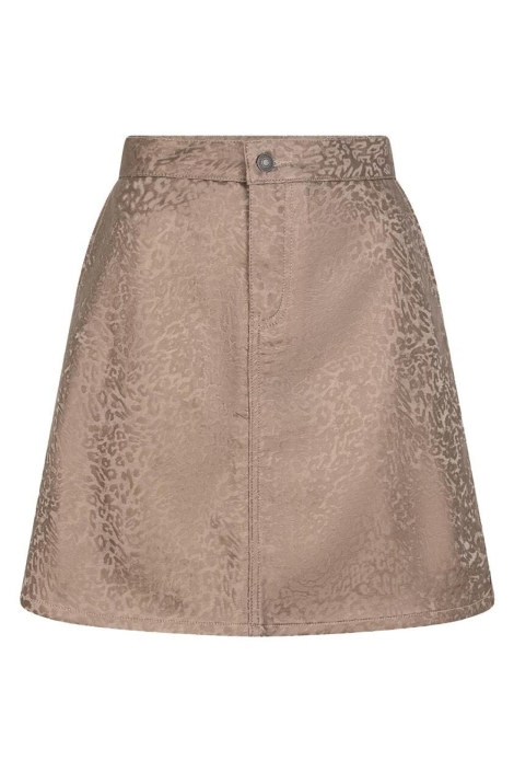 EsQualo gouden dames rok | Vooraanzicht