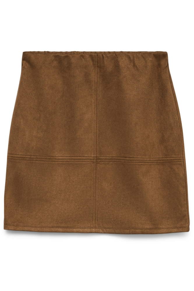 Vero Moda bruine dames rok | Vooraanzicht