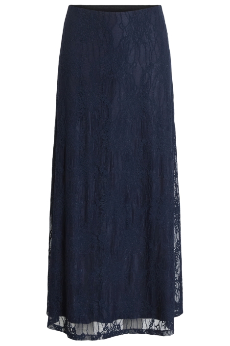 Vila blauwe dames rok | Vooraanzicht