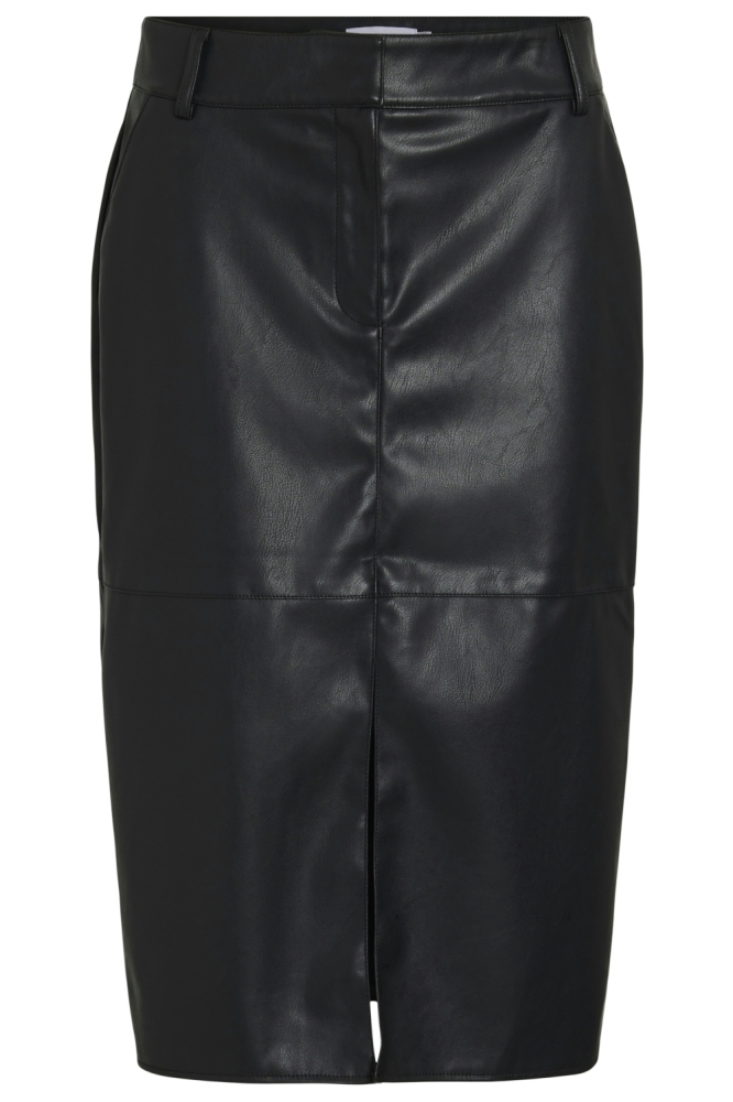 Vila zwarte dames rok | Vooraanzicht