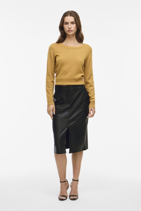 Vila zwarte dames rok | Model