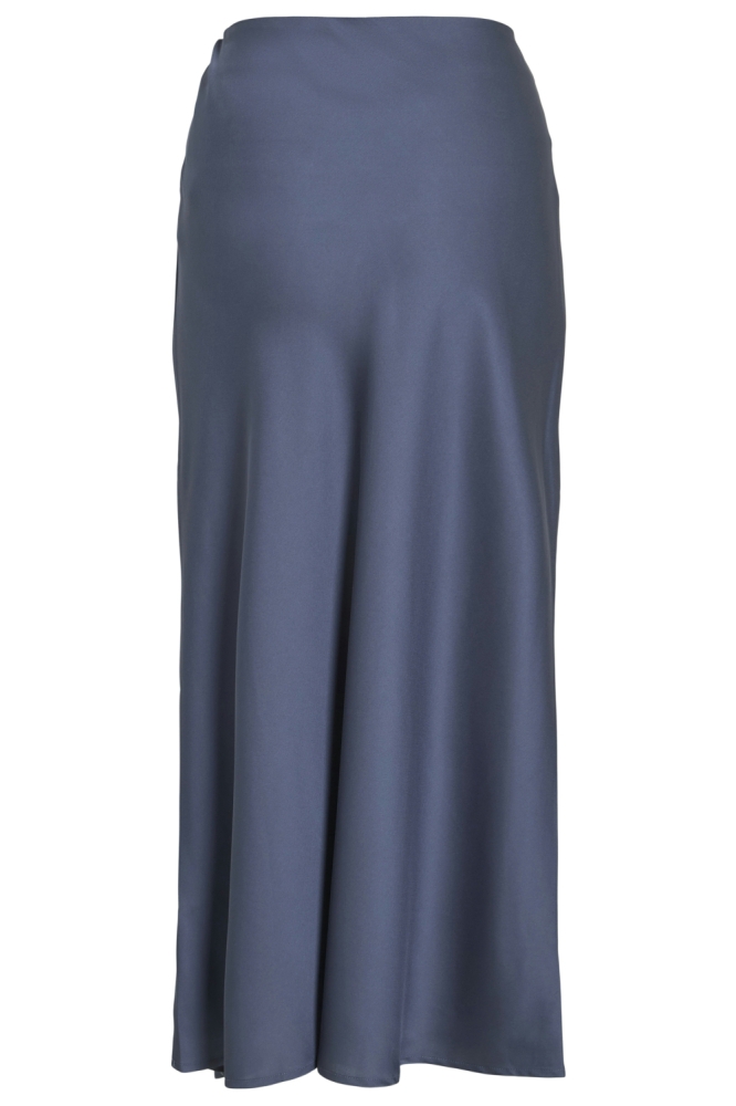 Vila blauwe dames rok | Achteraanzicht