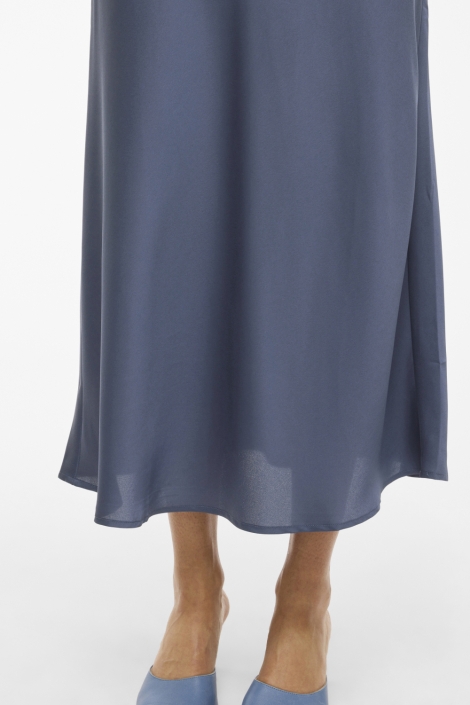 Vila blauwe dames rok | Close up