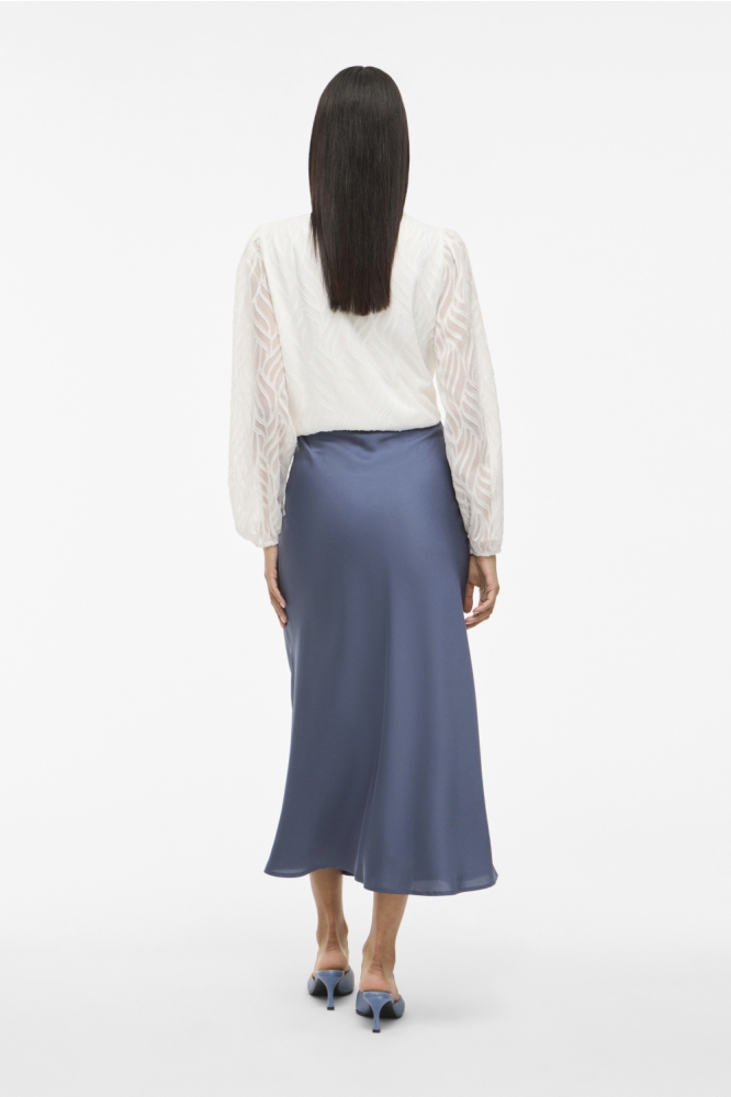 Vila blauwe dames rok | Model