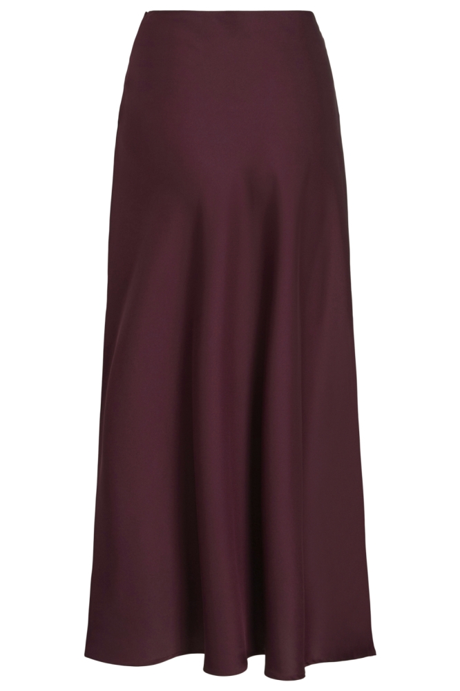 Vila bordeaux dames rok | Achteraanzicht