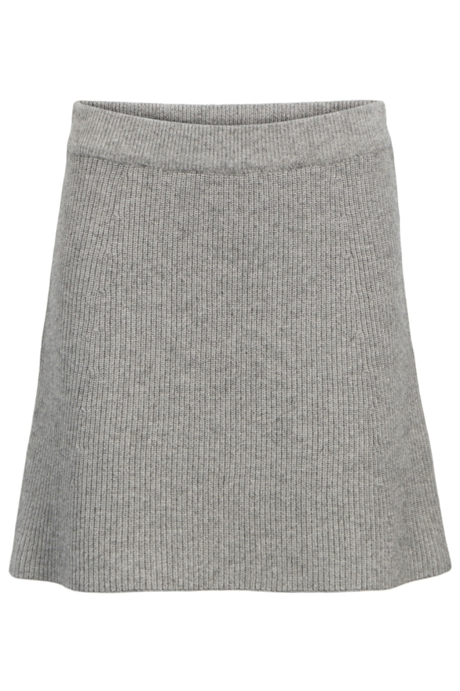 Object grijze dames rok | Vooraanzicht