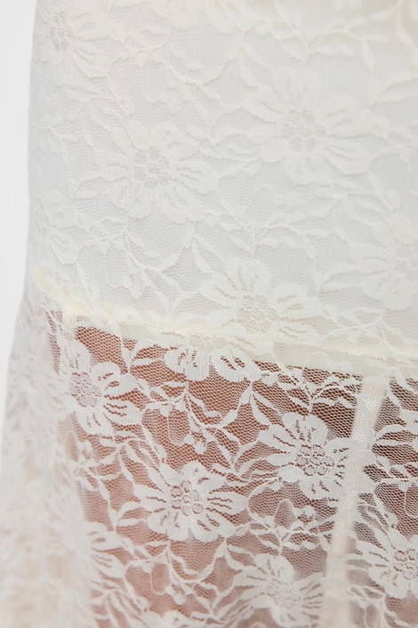 Vero Moda witte dames rok | Close up