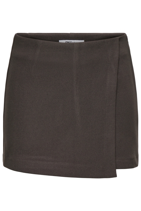 Only bruine dames korte broek | Vooraanzicht