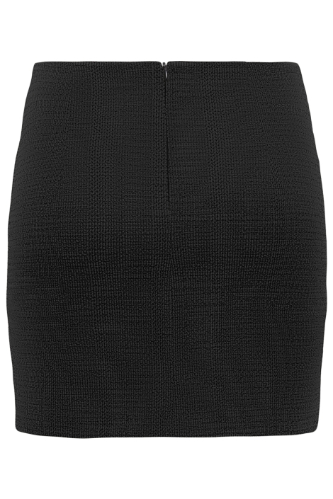 Jacqueline de Yong zwarte dames rok | Achteraanzicht