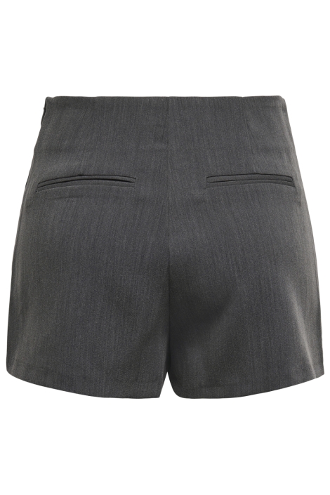 Only grijze dames korte broek | Achteraanzicht