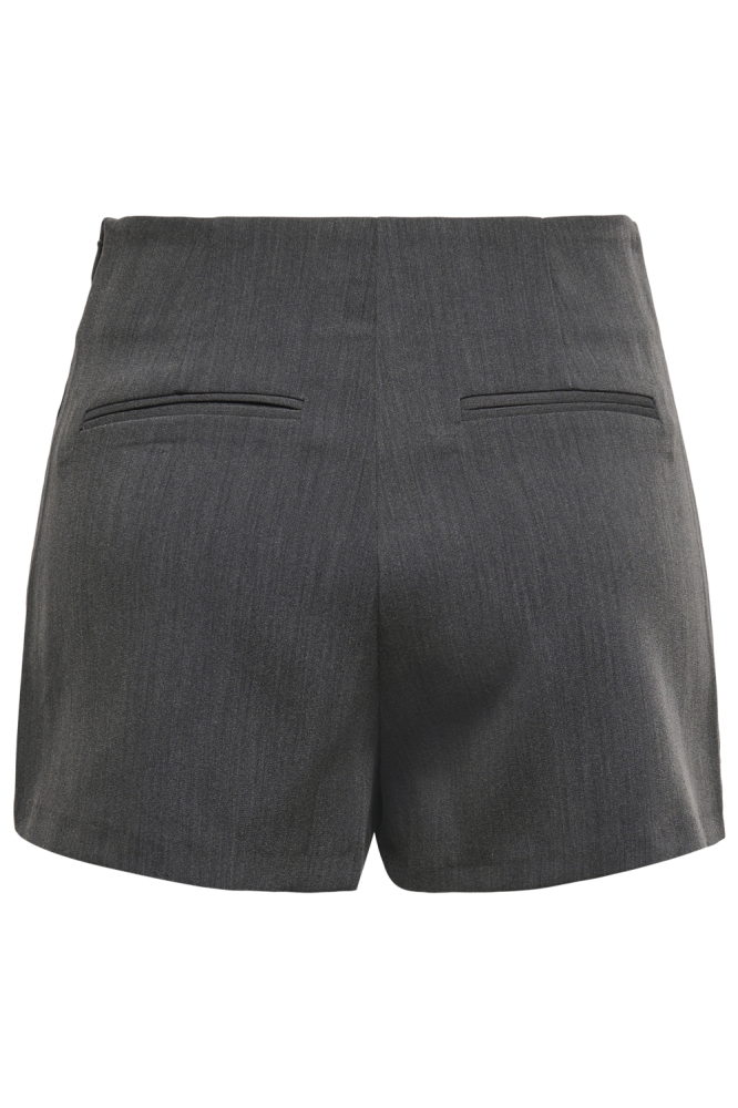 Only grijze dames korte broek | Achteraanzicht