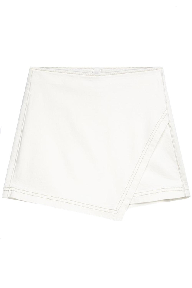 LTB witte dames korte broek | Vooraanzicht