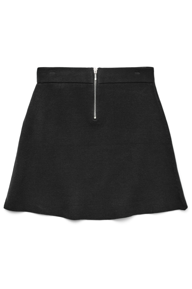Vero Moda zwarte dames rok | Achteraanzicht