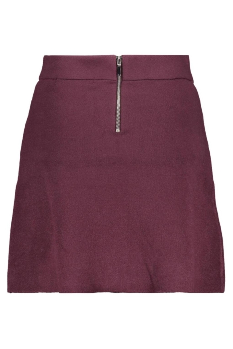 Vero Moda bordeaux dames rok | Achteraanzicht