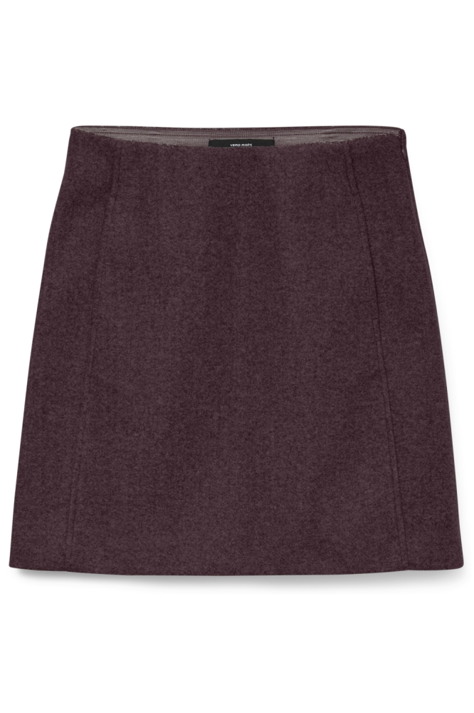 Vero Moda bordeaux dames rok | Vooraanzicht