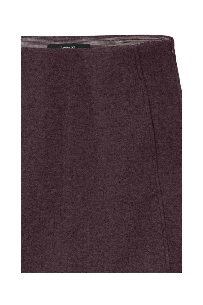 Vero Moda bordeaux dames rok | Close up