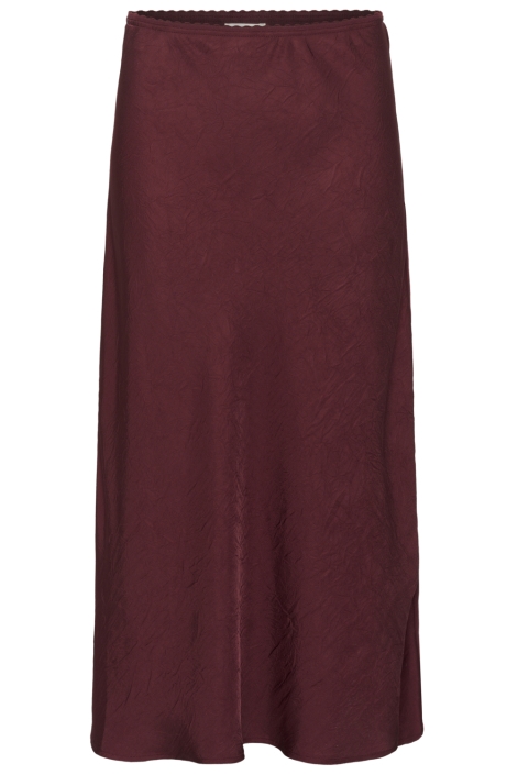 Part Two bordeaux dames rok | Vooraanzicht