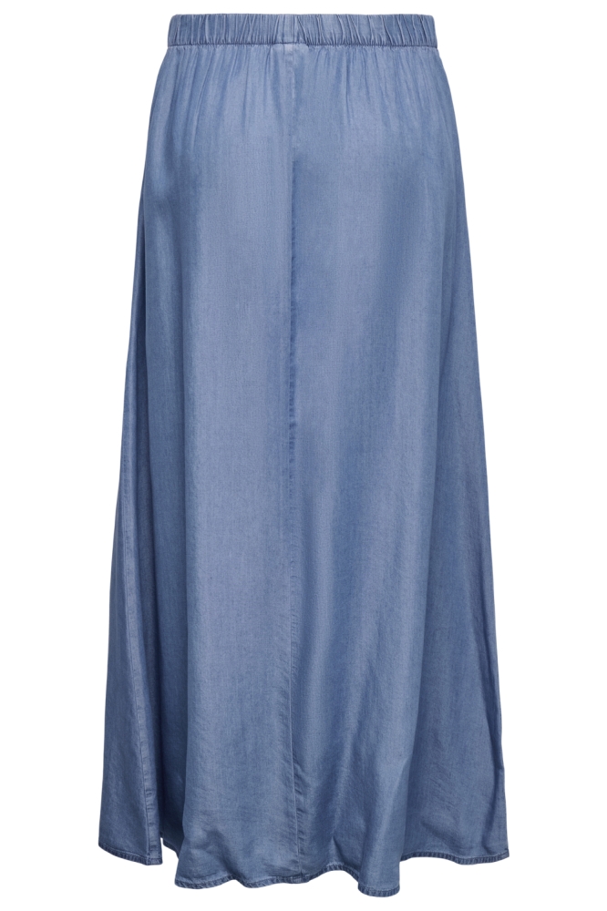 Jacqueline de Yong blauwe dames rok | Achteraanzicht