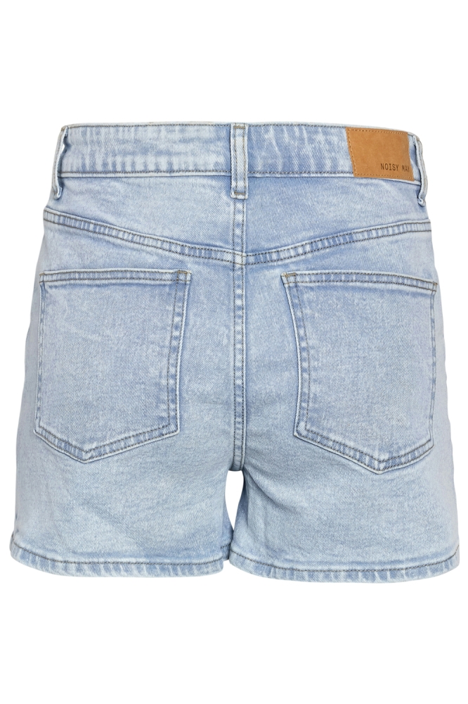 Noisy may blauwe dames korte broek | Achteraanzicht